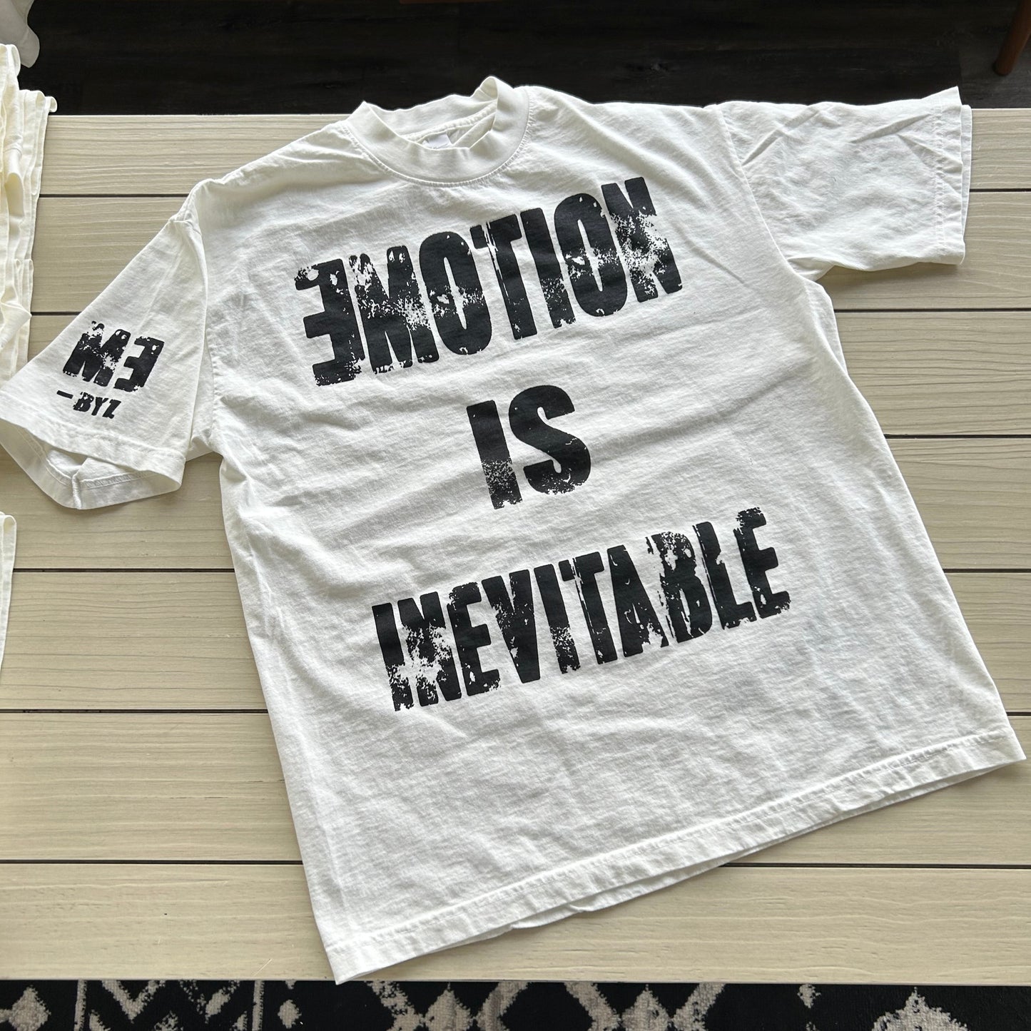 EMOTION IS INEVITABLE tee (PreOrder)