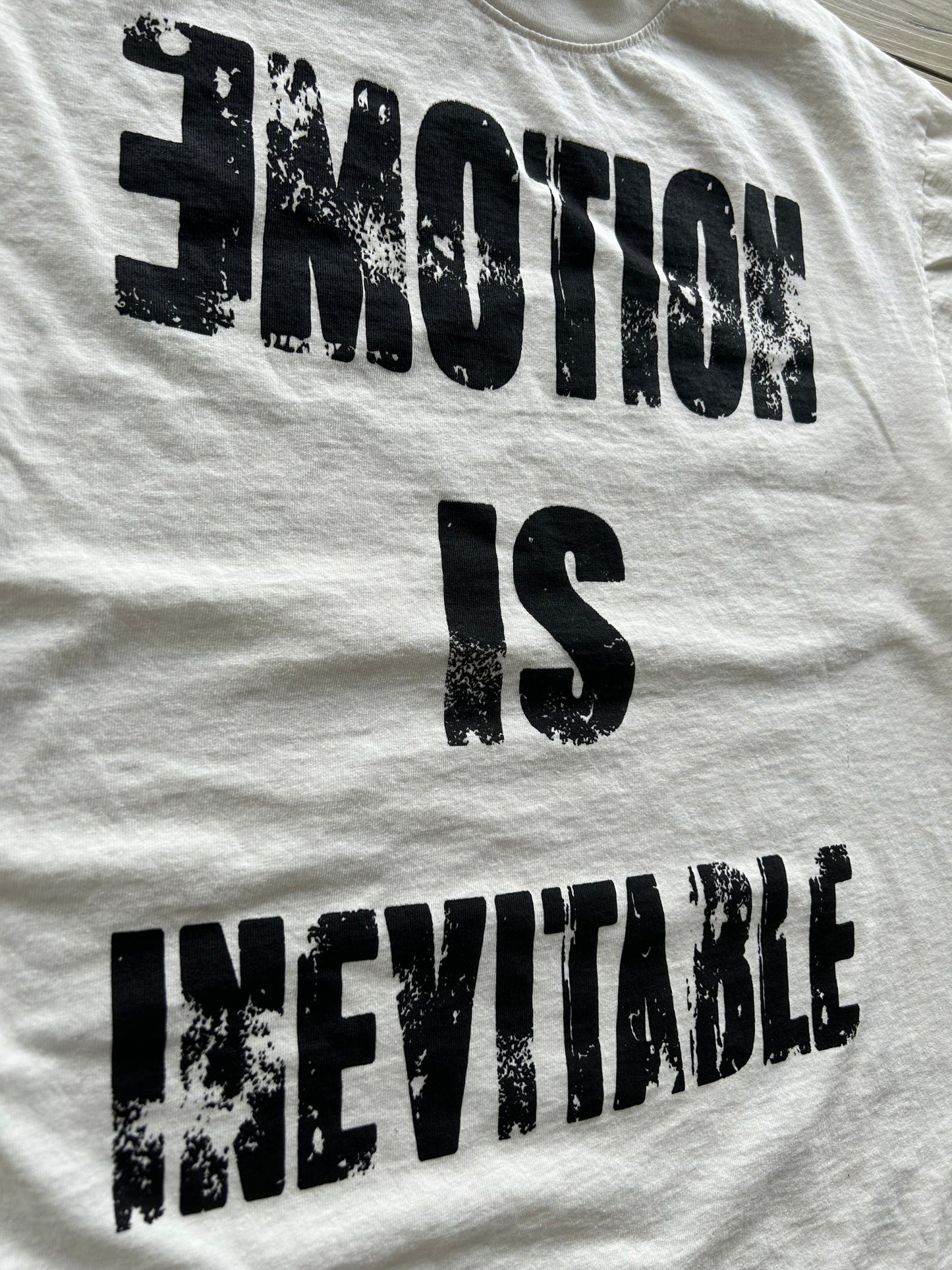 EMOTION IS INEVITABLE tee (PreOrder)