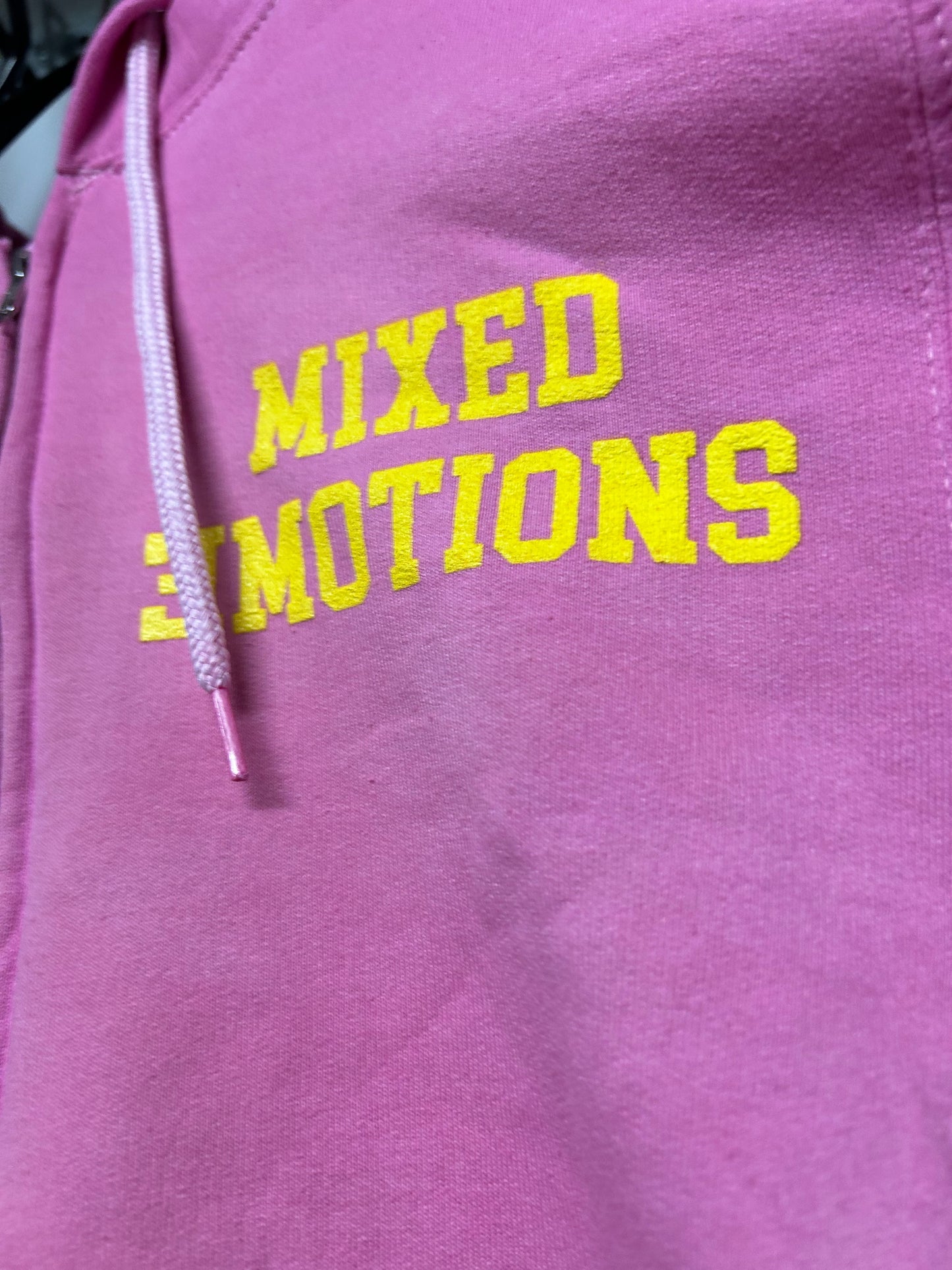 Mixed Emotions Washed Zip up