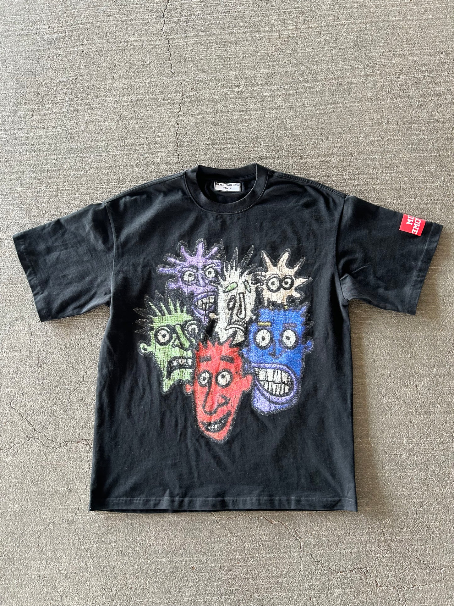 VISUAL EMOTIONS TEE (BLACK)